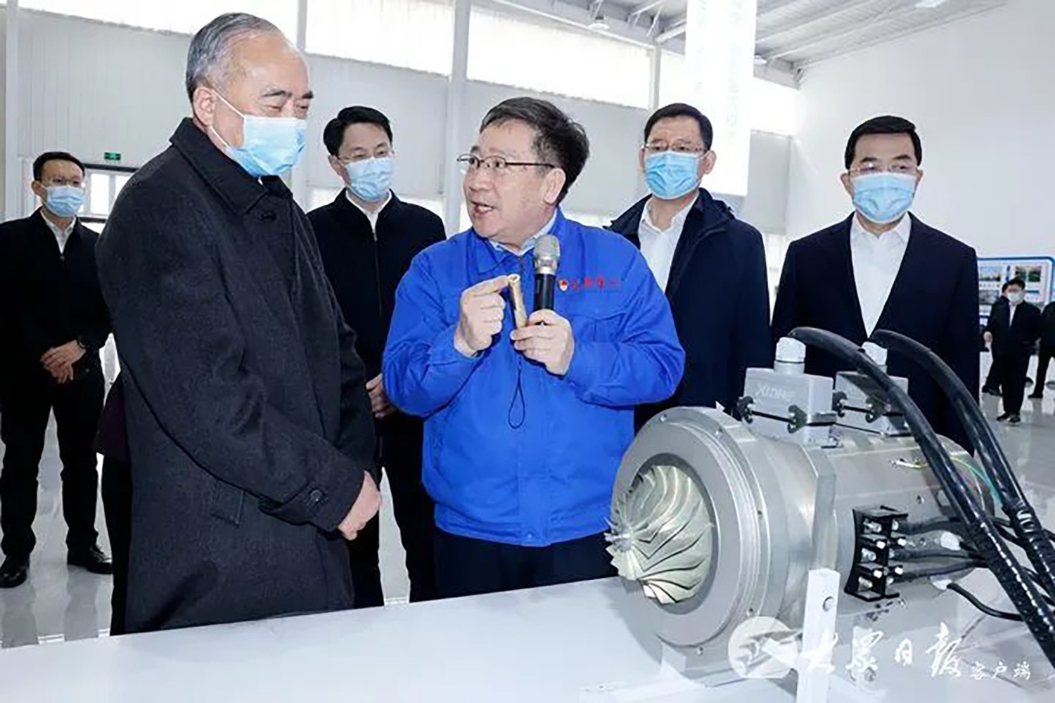 山東省委書記林武蒞臨天瑞重工考察調研